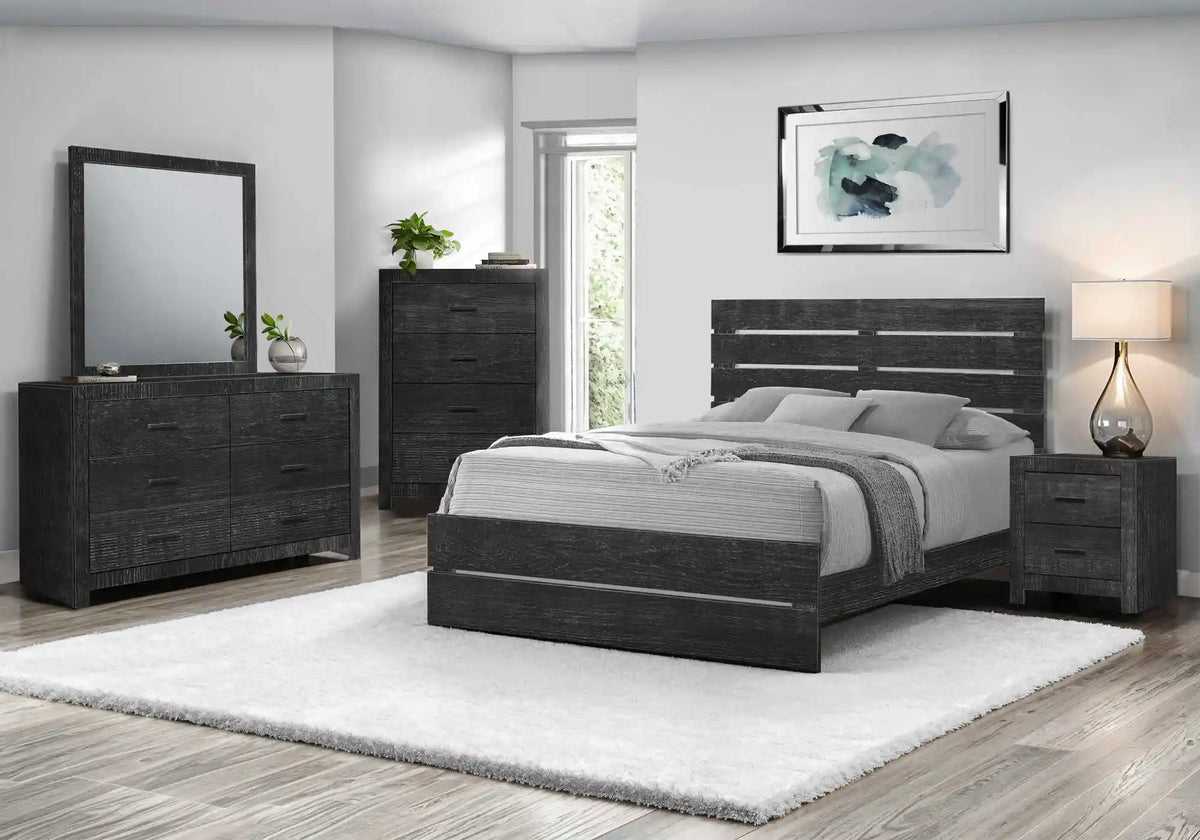 Lit Queen – Fini gris graphite
