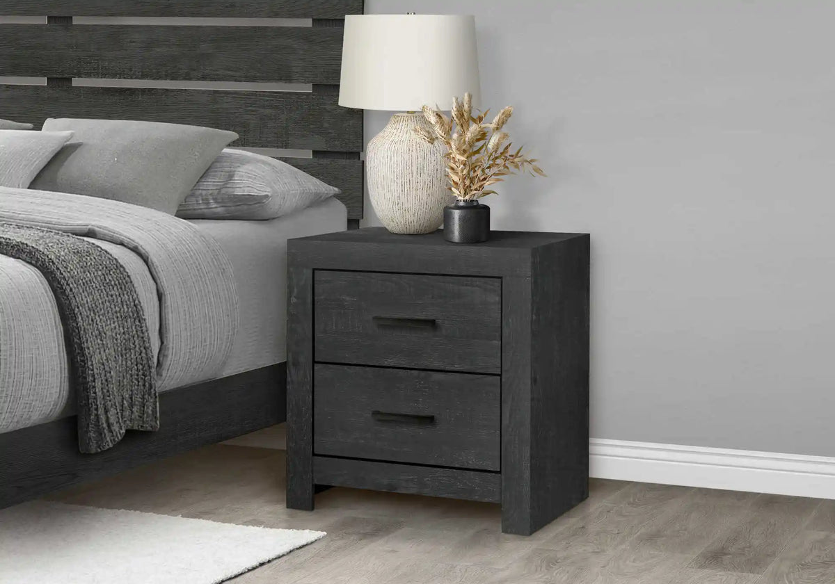 Ensemble de chambre Queen 5 pièces – Fini gris graphite