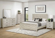 Ensemble de chambre Queen 5 pièces – Fini chêne blanchi