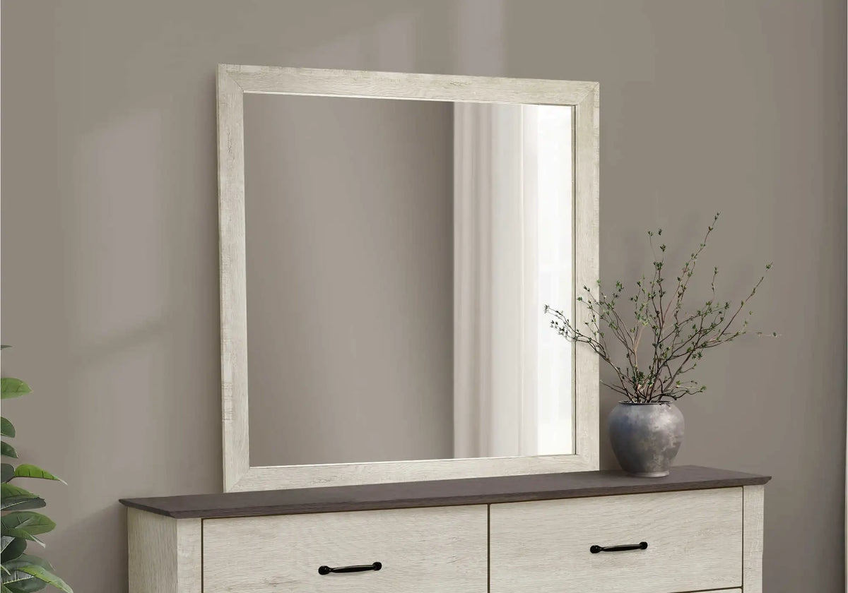 Ensemble de chambre à coucher 5 pièces avec lit Queen – Chêne blanchi