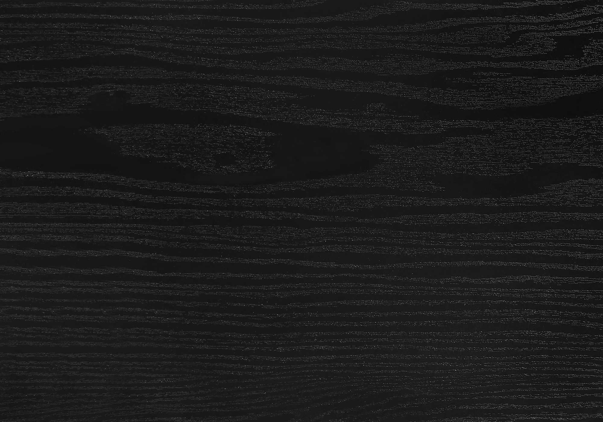 BUREAU D'ORDINATEUR - 58"L / CHENE NOIR / COIN METAL NOIR ( Meuble Mtl ) 