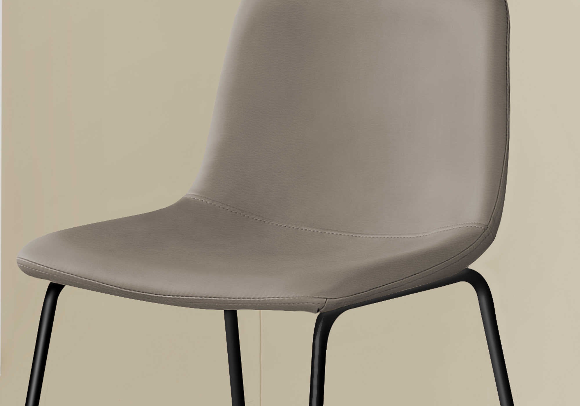 CHAISE DE BUREAU - SIMILICUIR TAUPE / BUREAU DEBOUT ( Meuble Mtl ) 