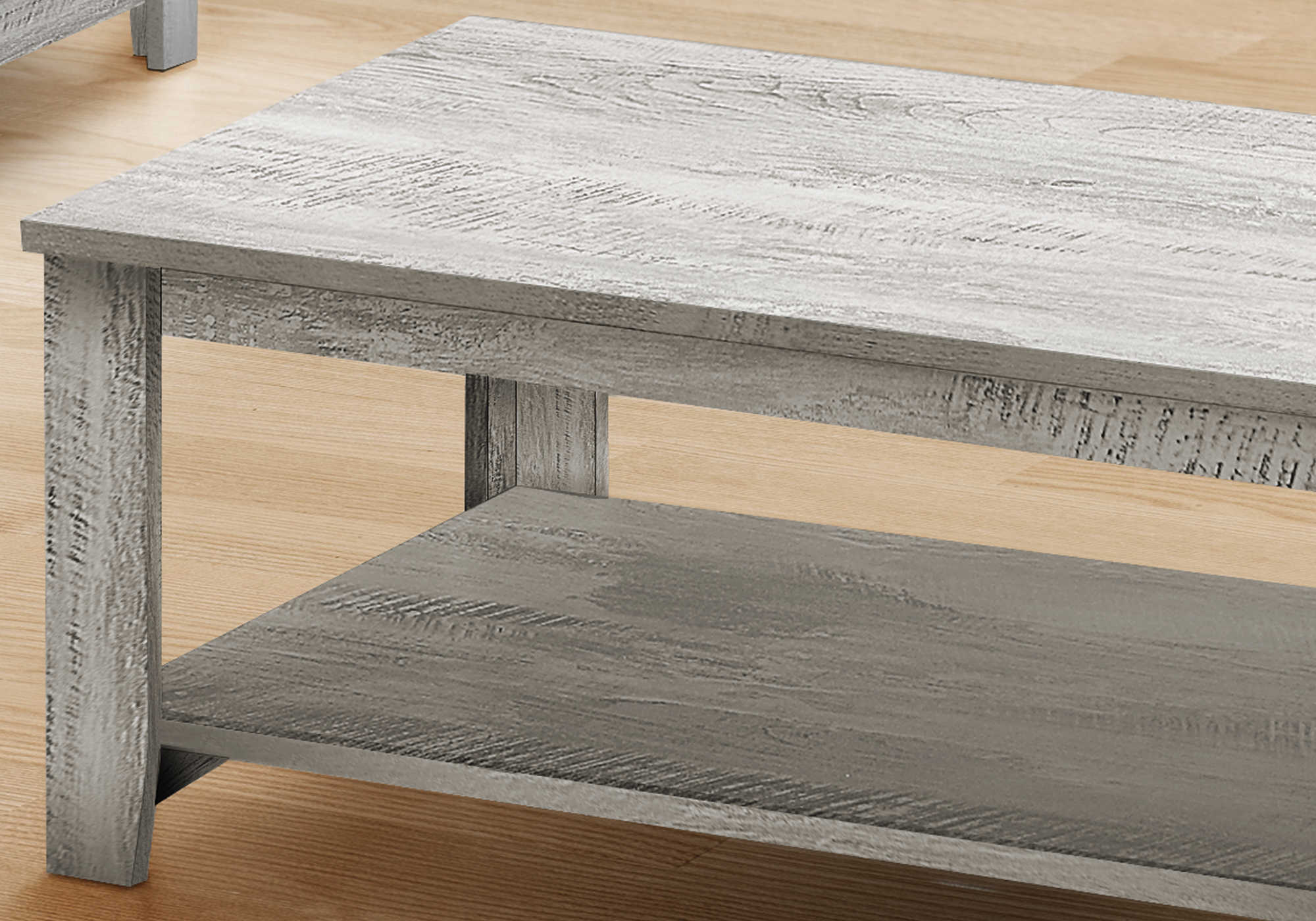SET DE TABLE - SET 3PCS / GRIS INDUSTRIEL ( Meuble Mtl ) 