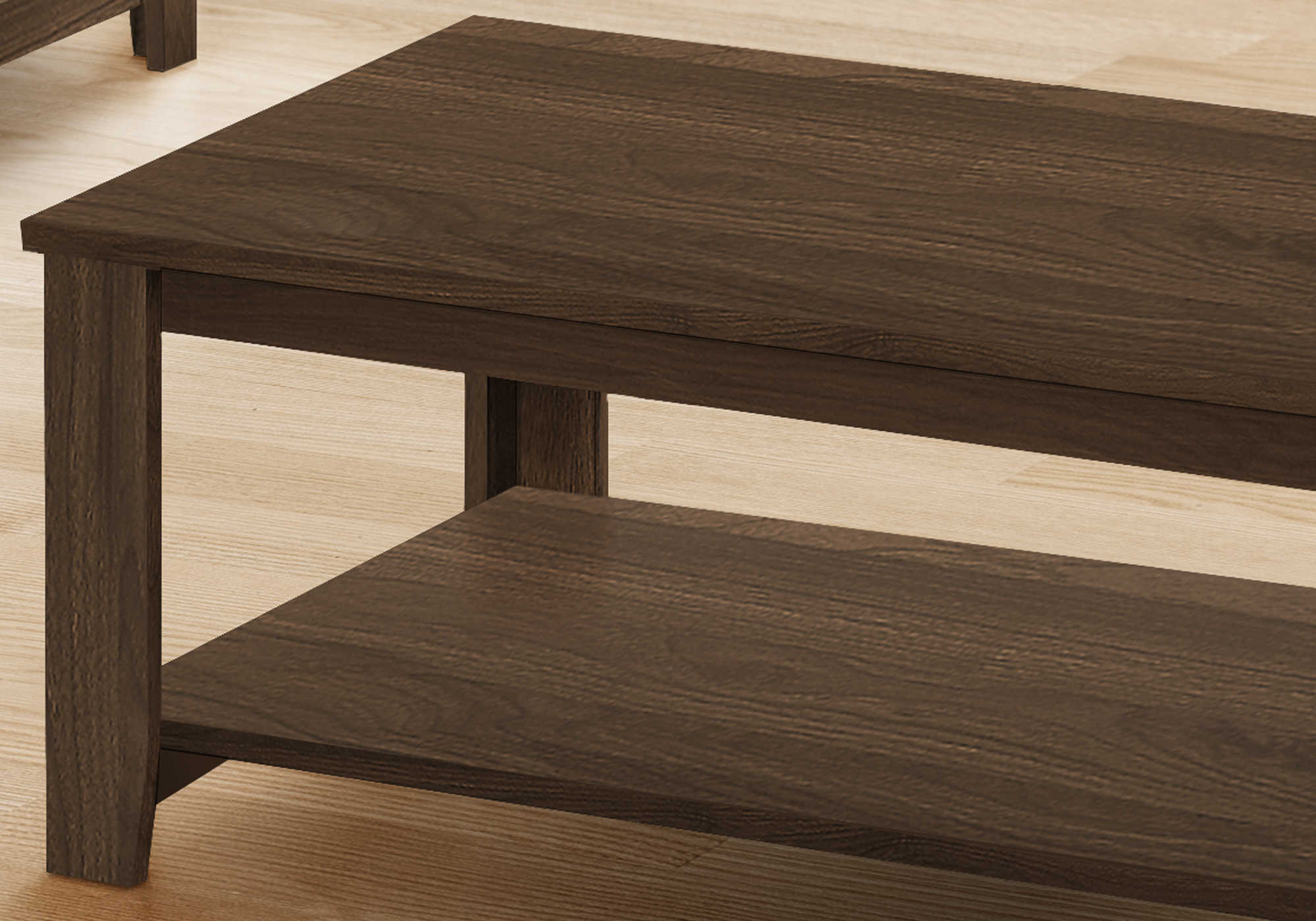 SET DE TABLE - 3PCS / NOYER FONCÉ ( Meuble Mtl ) 