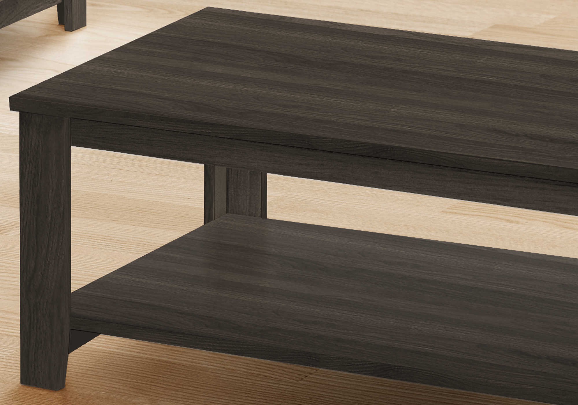 SET DE TABLE - SET 3PCS / CHENE MARRON ( Meuble Mtl )