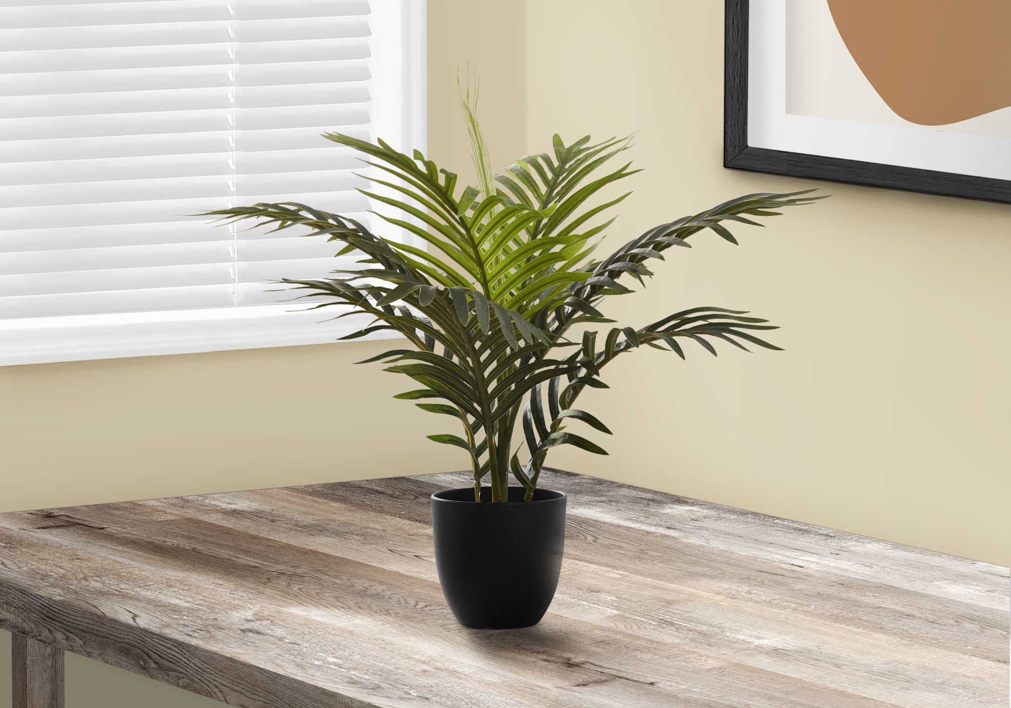 PLANTE ARTIFICIELLE - 20"H / PALMIER INTÉRIEUR POT 5"