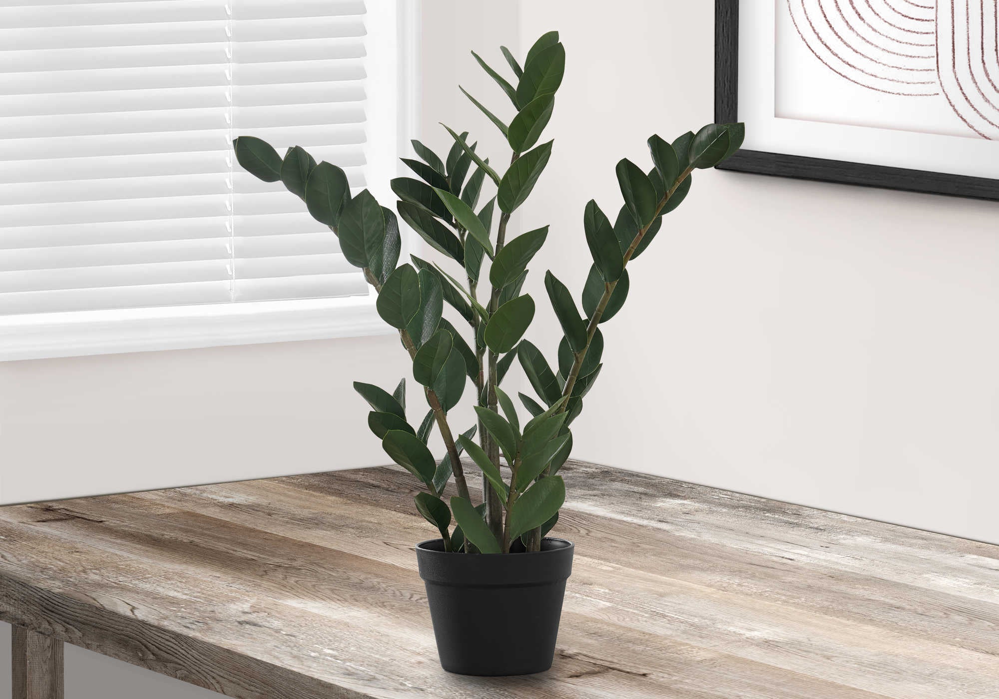 PLANTE ARTIFICIELLE - 29"H / ZZ POT INTERIEUR 6"