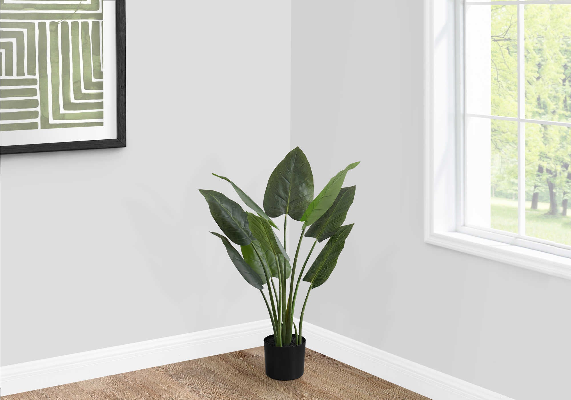 PLANTE ARTIFICIELLE - 37" H / POT INTÉRIEUR OU 6"