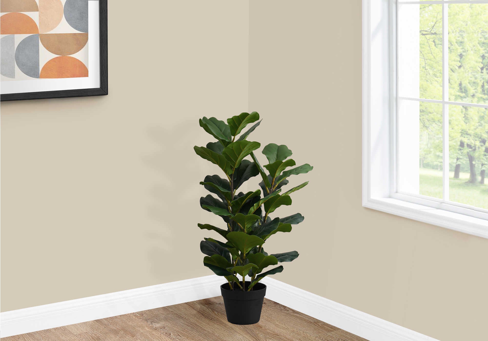 PLANTE ARTIFICIELLE - 32"H / FIGUIER INTERIEUR POT 6"
