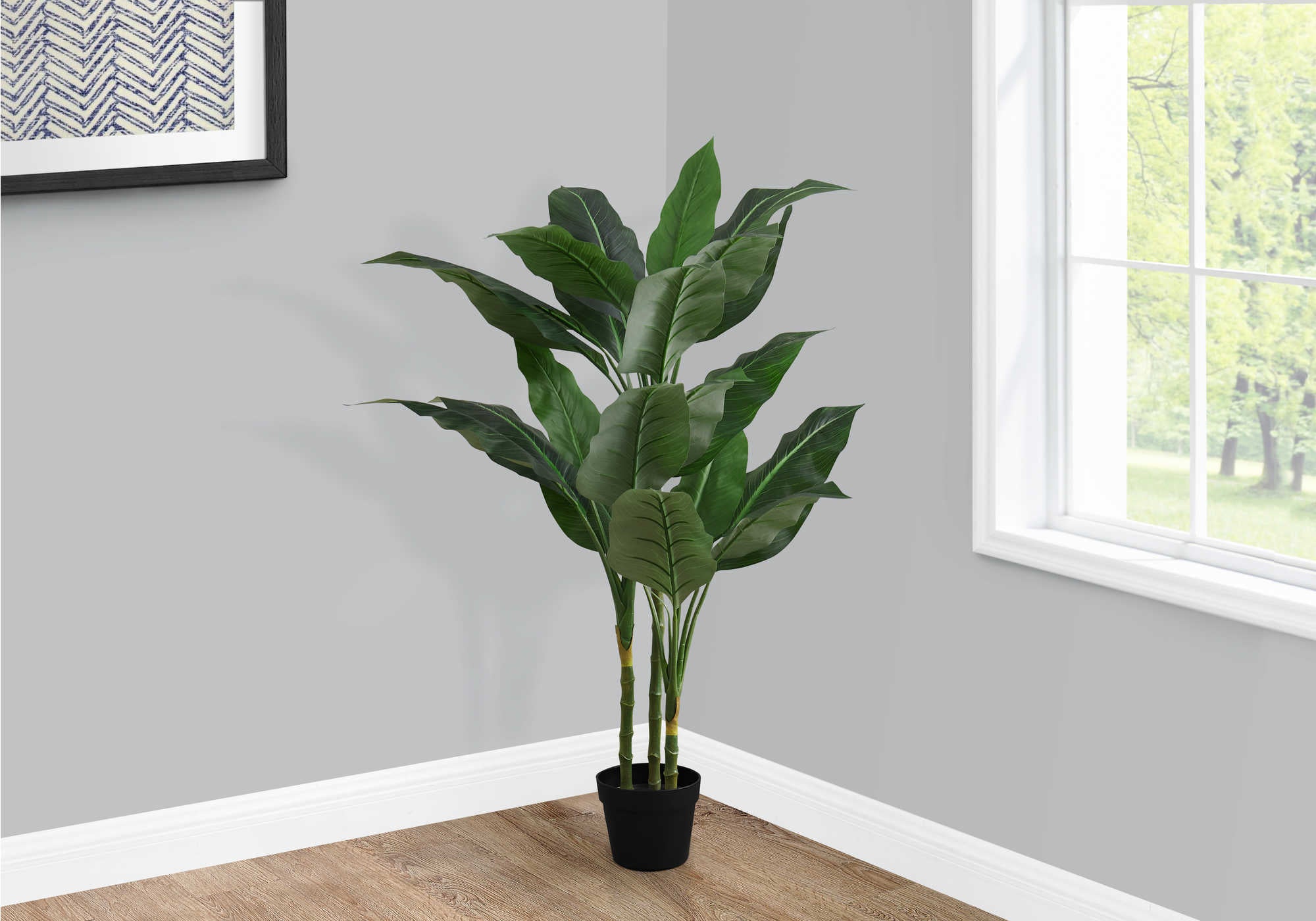 PLANTE ARTIFICIELLE - 42"H / POT INTÉRIEUR EVERGREEN 5"