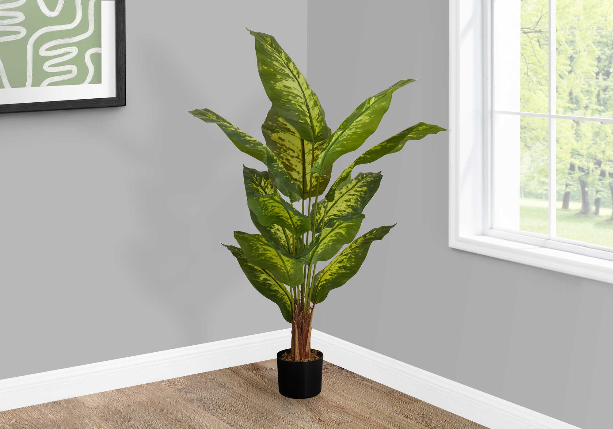 PLANTE ARTIFICIELLE - 47"H / POT INTÉRIEUR EVERGREEN 5"