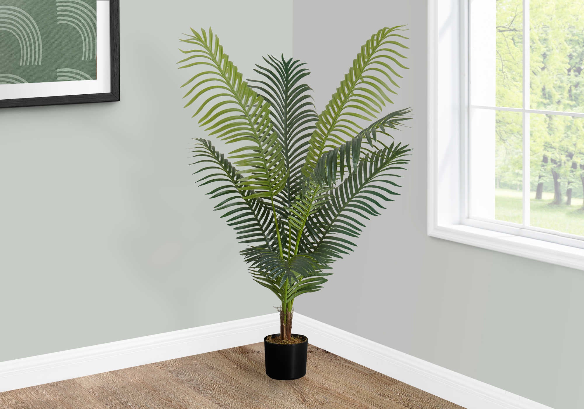 PLANTE ARTIFICIELLE - 47"H / POT INTÉRIEUR PALMIER 5"