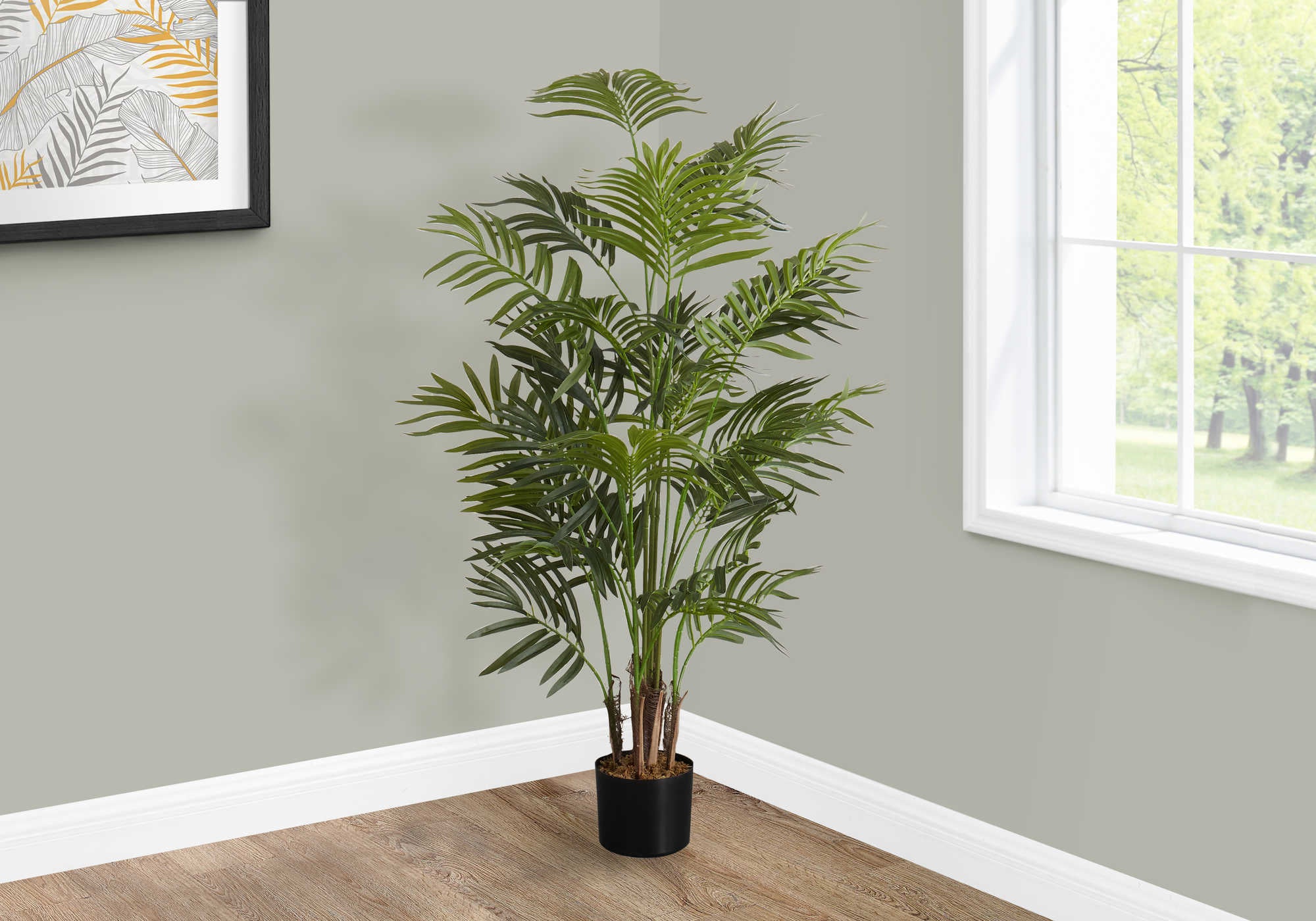 PLANTE ARTIFICIELLE - 47"H/ARECA PALMIER INTERIEUR POT 5"