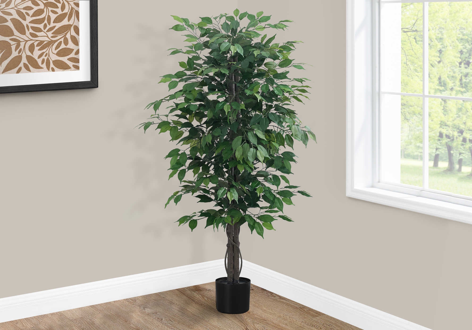 PLANTE ARTIFICIELLE - 58"H / FICUS INTERIEUR POT 6"