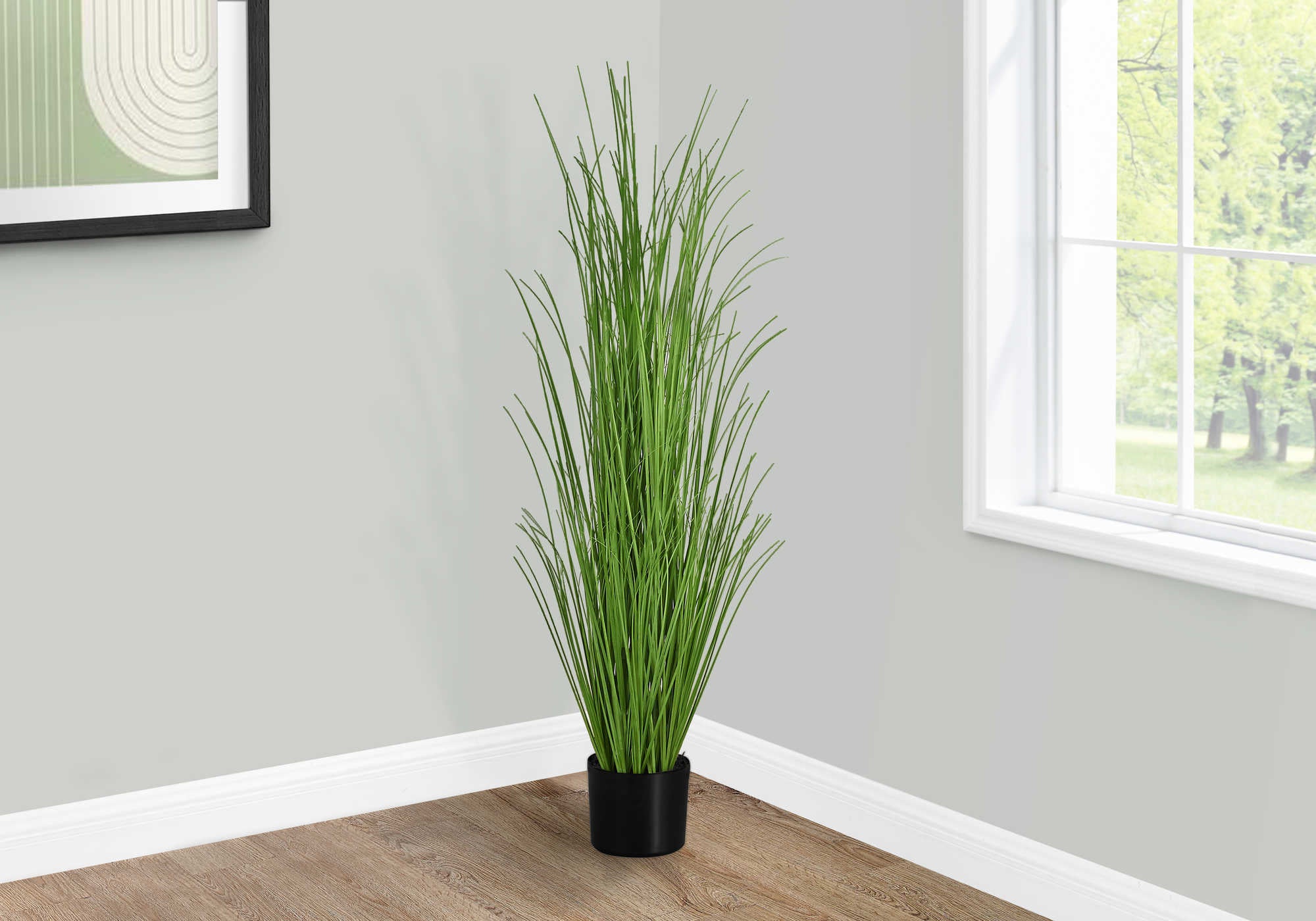 PLANTE ARTIFICIELLE - 47"H / POT INTÉRIEUR GAZON 5"