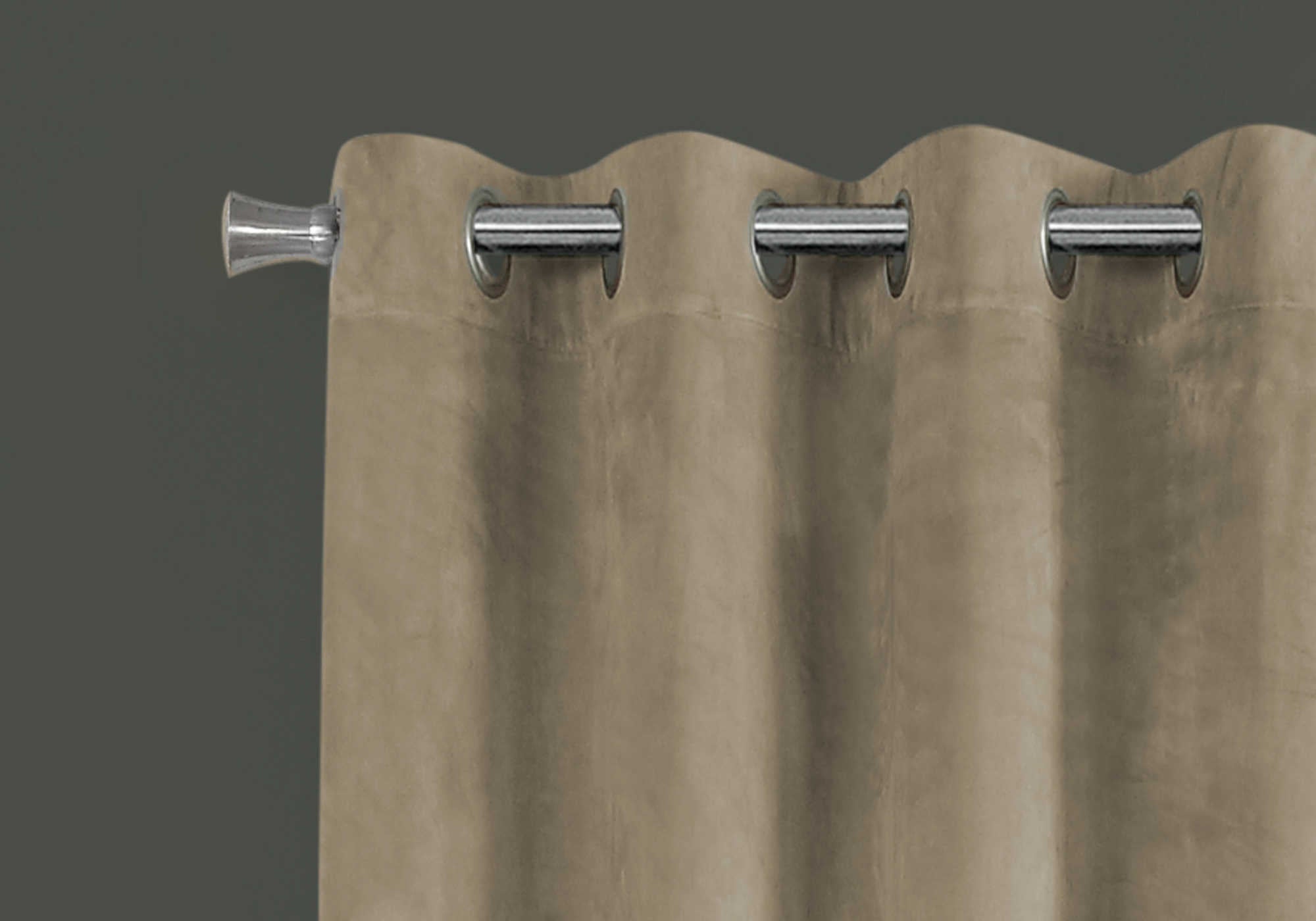 PANNEAU DE RIDEAU - 2PCS / 52"LX 95"H BEIGE ASSOMBRISSANT LA PIÈCE ( Meuble Mtl ) 