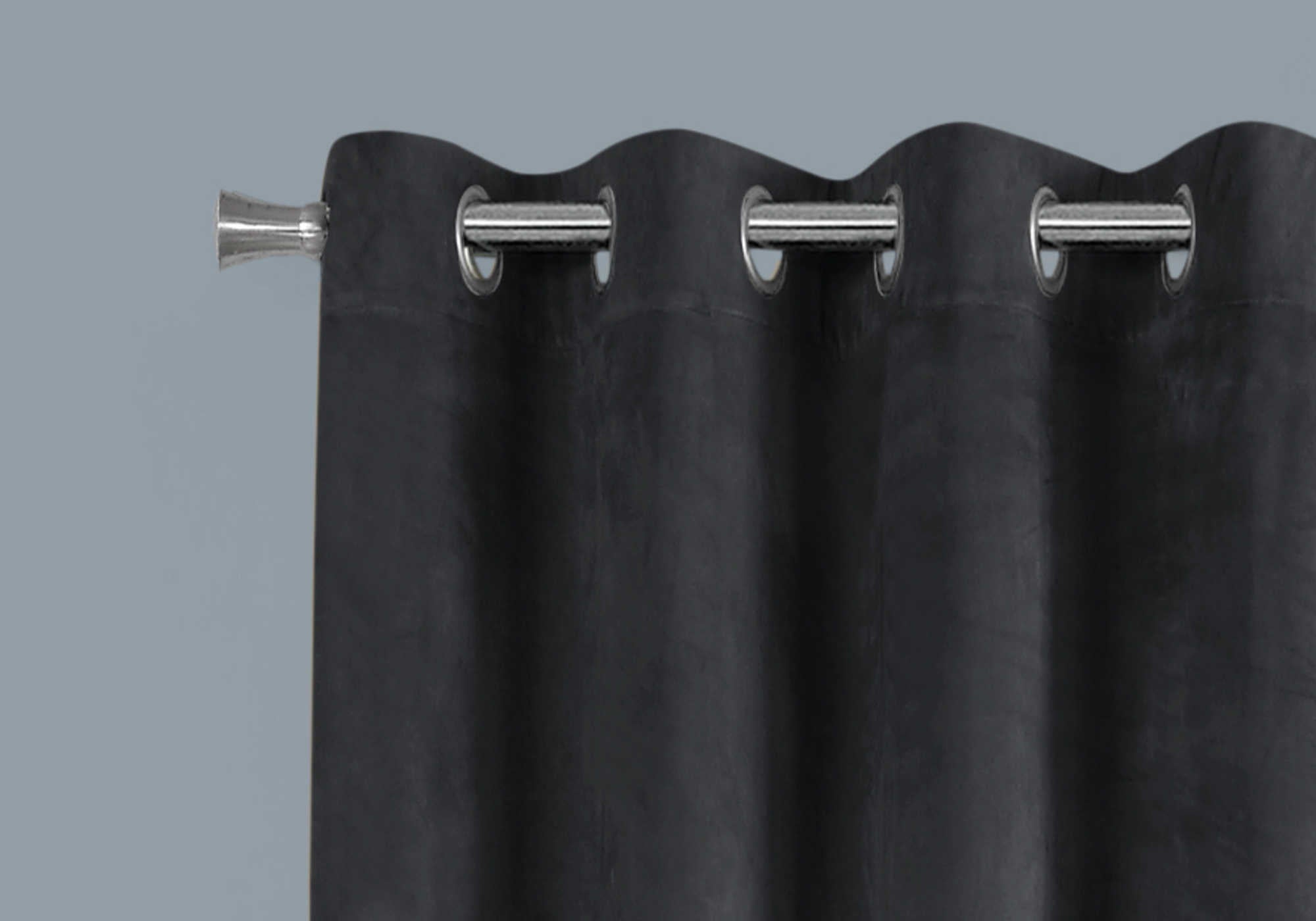 PANNEAU DE RIDEAU - 2PCS / 52"WX 95"H GRIS ASSOMBRISSANT LA PIÈCE ( Meuble Mtl )