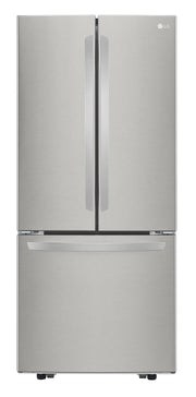 Réfrigérateur LG 30" 21,8 pi³ Portes Françaises Inox Smudge-Proof LRFNS2200S