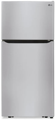 Réfrigérateur LG 20 pi³ Congélateur Haut 30" Inox Smudge-Proof