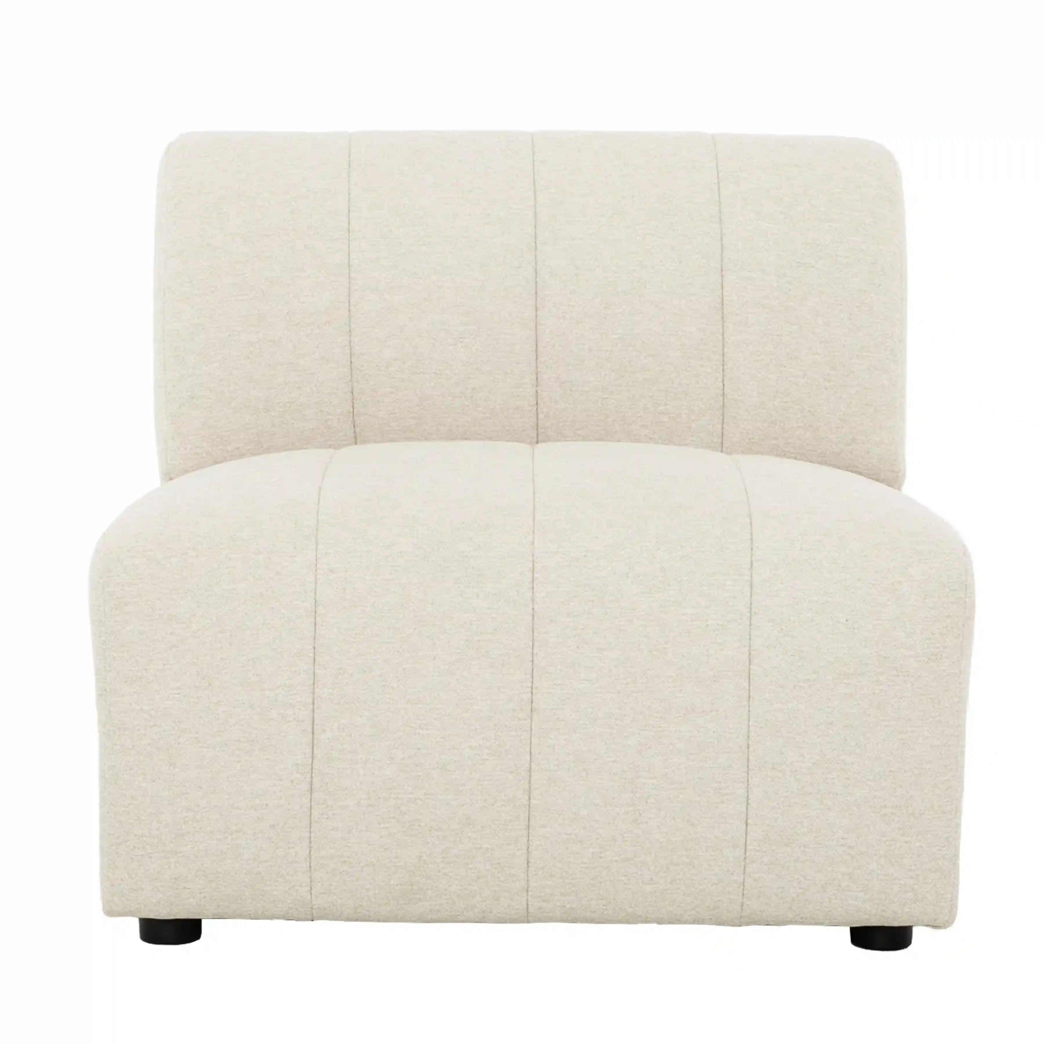 Sofa de Coin Modulaire Lauriston | 5 Pièces Beige