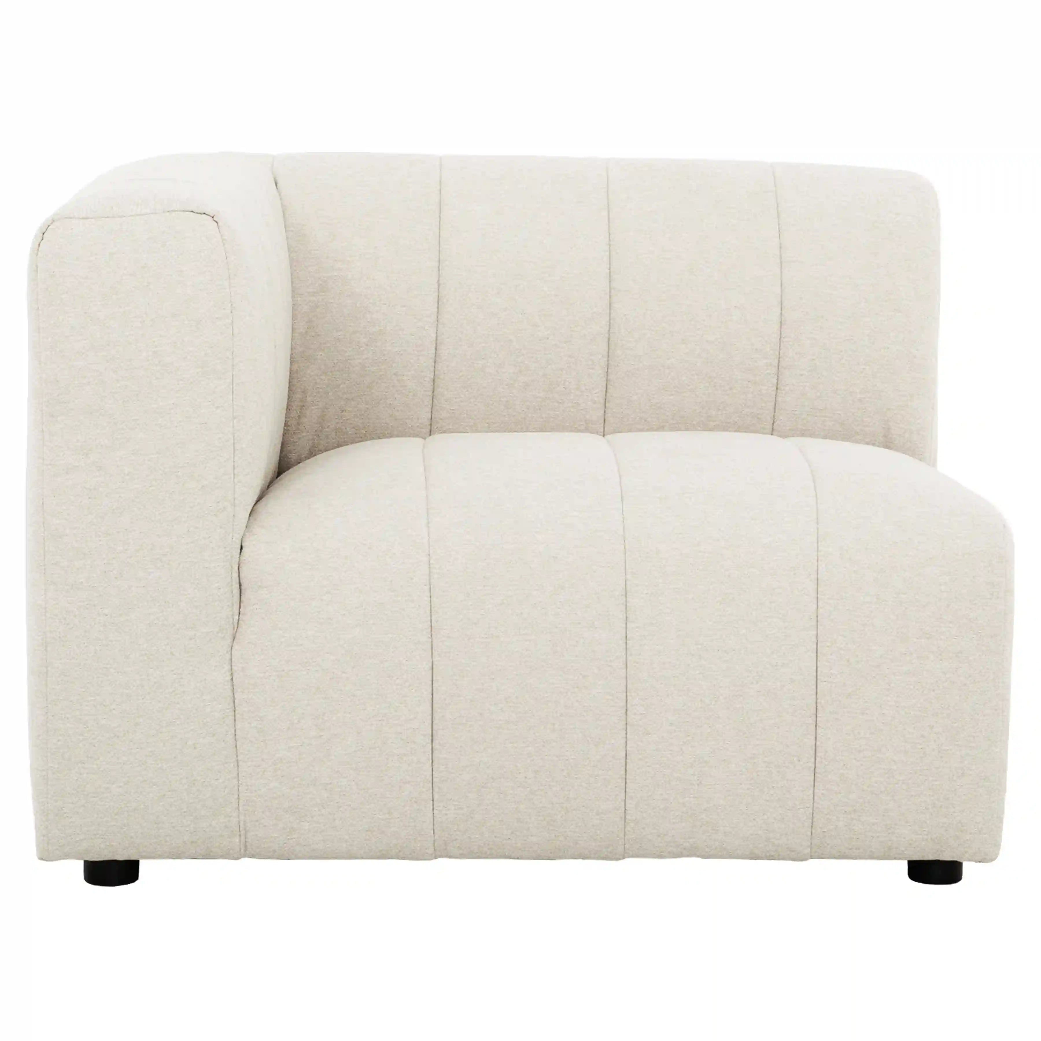 Sofa de Coin Modulaire Lauriston | 5 Pièces Beige
