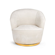 Chaise Lucien : Ivoire Brillant