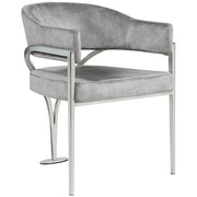 Fauteuil d'appoint Magnum argenté