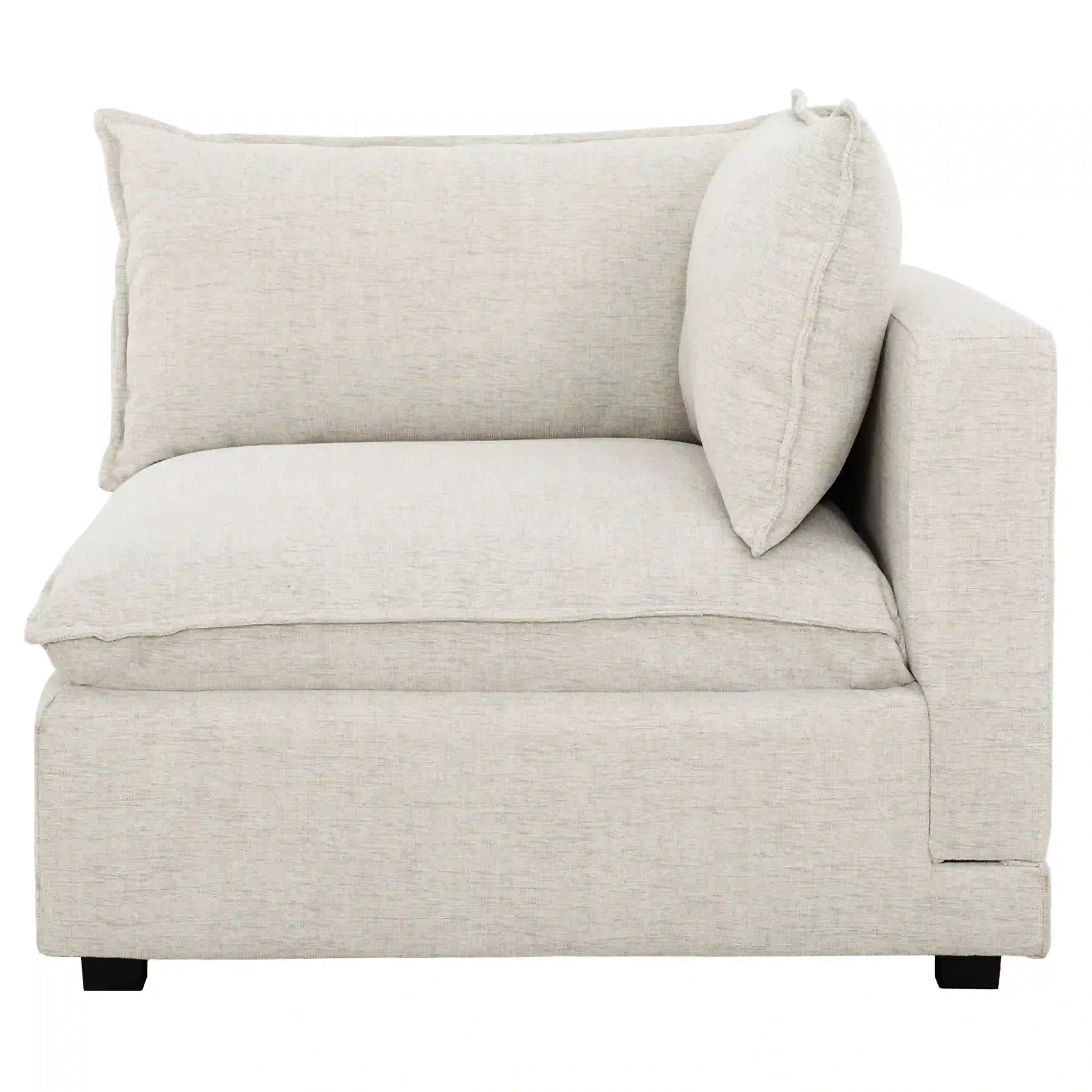 Canapé Modulaire Marliss | 3 Places Crème Perle