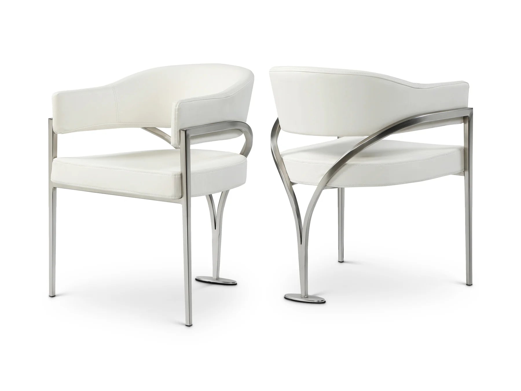 Fauteuil d'appoint Magnum argenté
