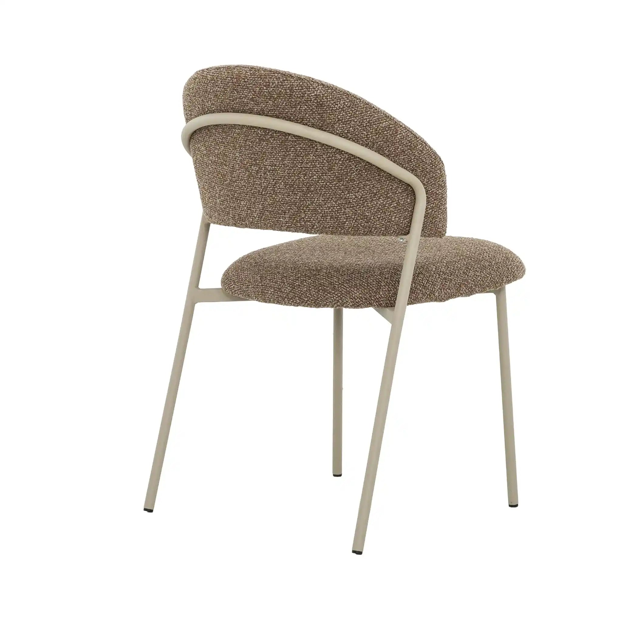 Primo Table Salle à Manger Extensible (32" à 52") avec Rallonge et 4 Chaises - Beige