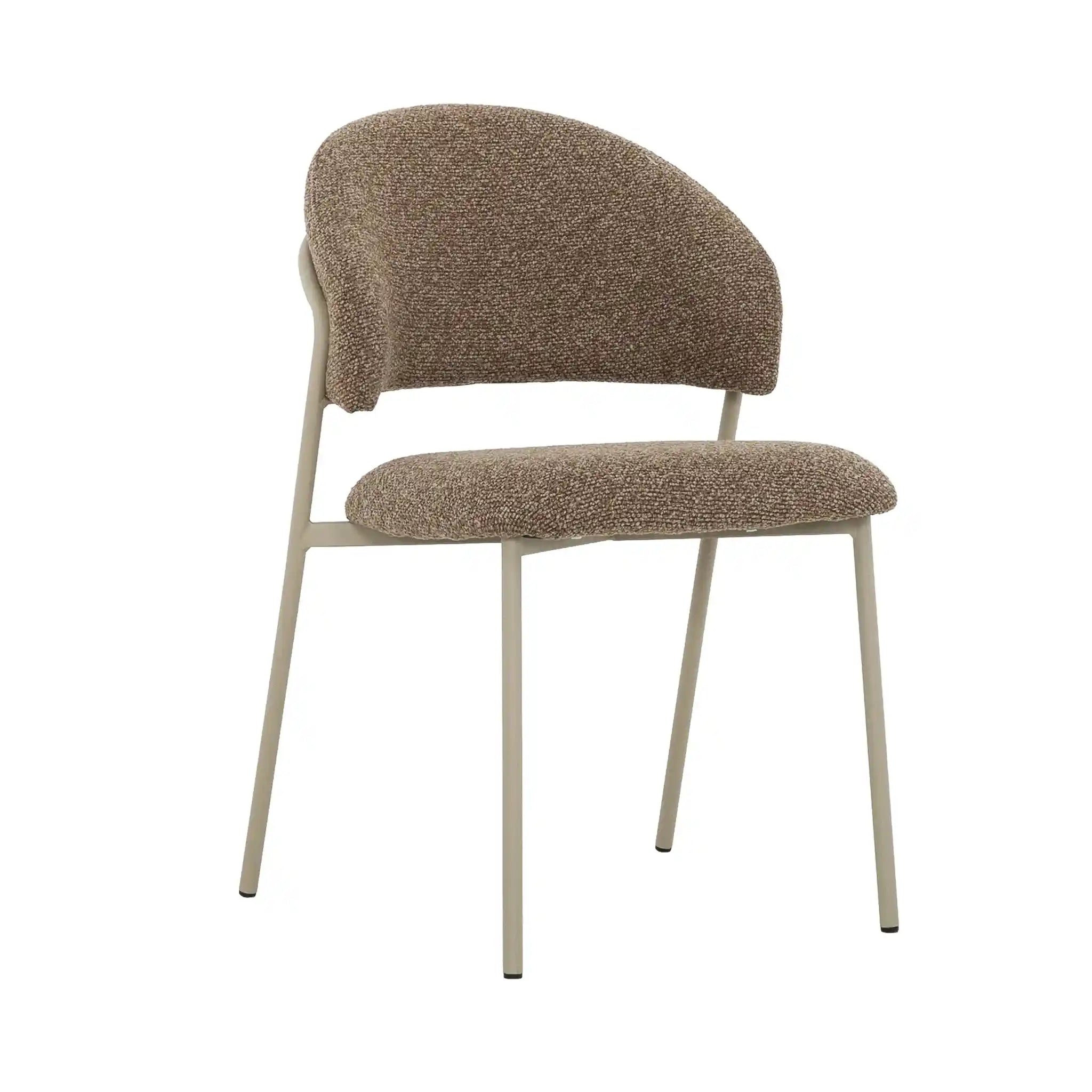 Primo Table Salle à Manger Extensible (32" à 52") avec Rallonge et 4 Chaises - Beige