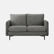Causeuse 57 Pouces en Tissu Gris Foncé COACH-18