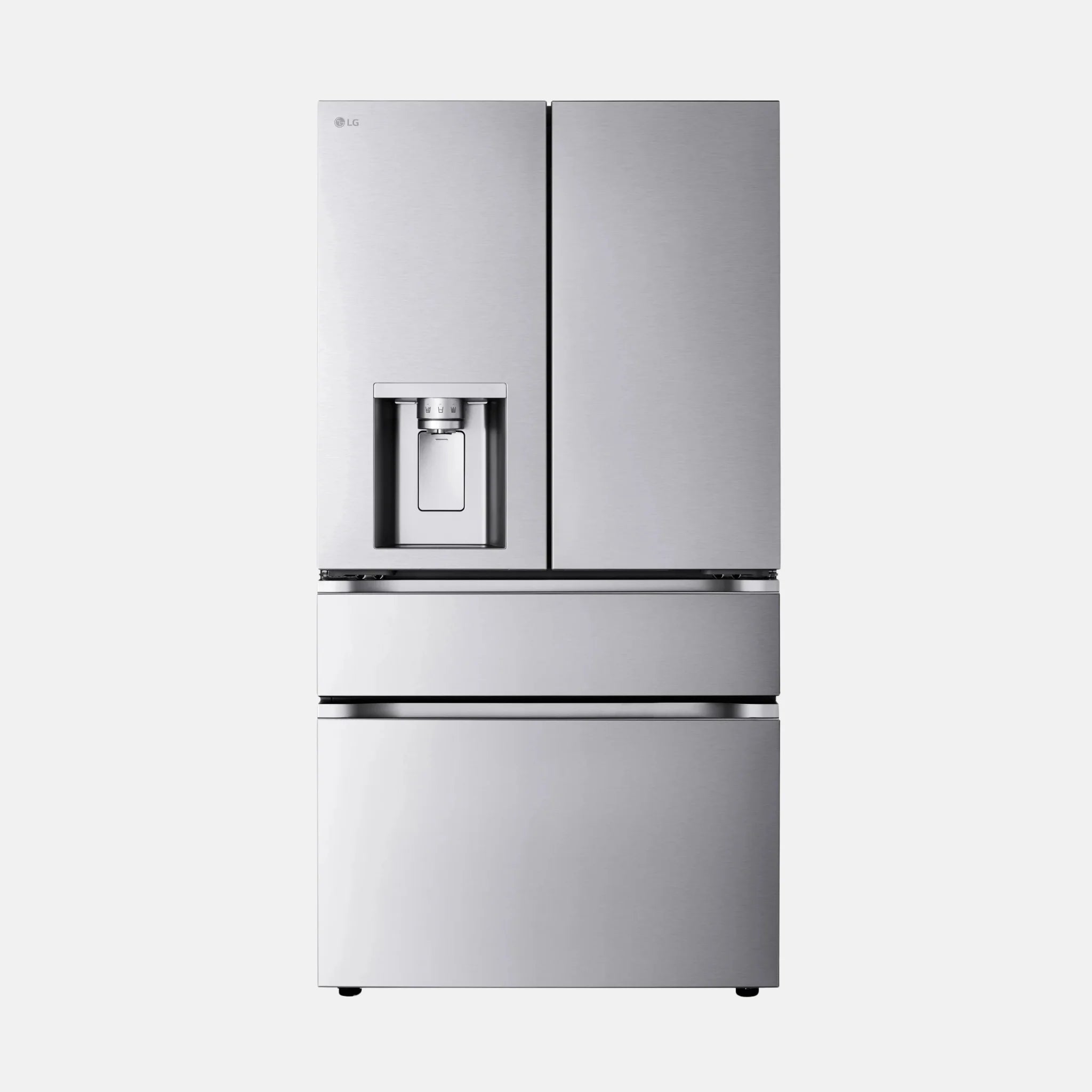 Réfrigérateur LG 29 pi³ à 4 portes avec machine à glaçons Craft Ice™ convertible