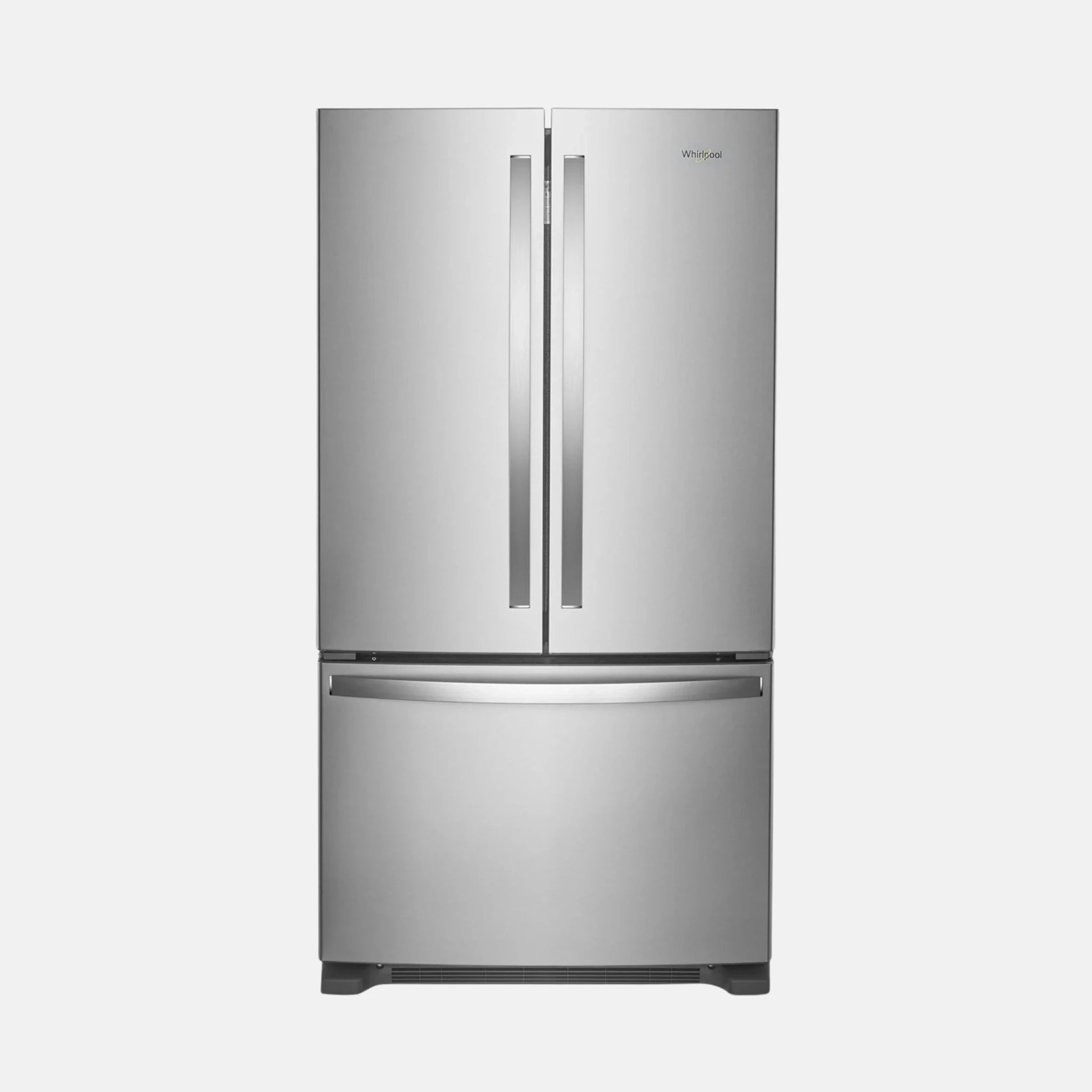 Réfrigérateur Whirlpool 20 pi³ Portes Françaises 36" Inox