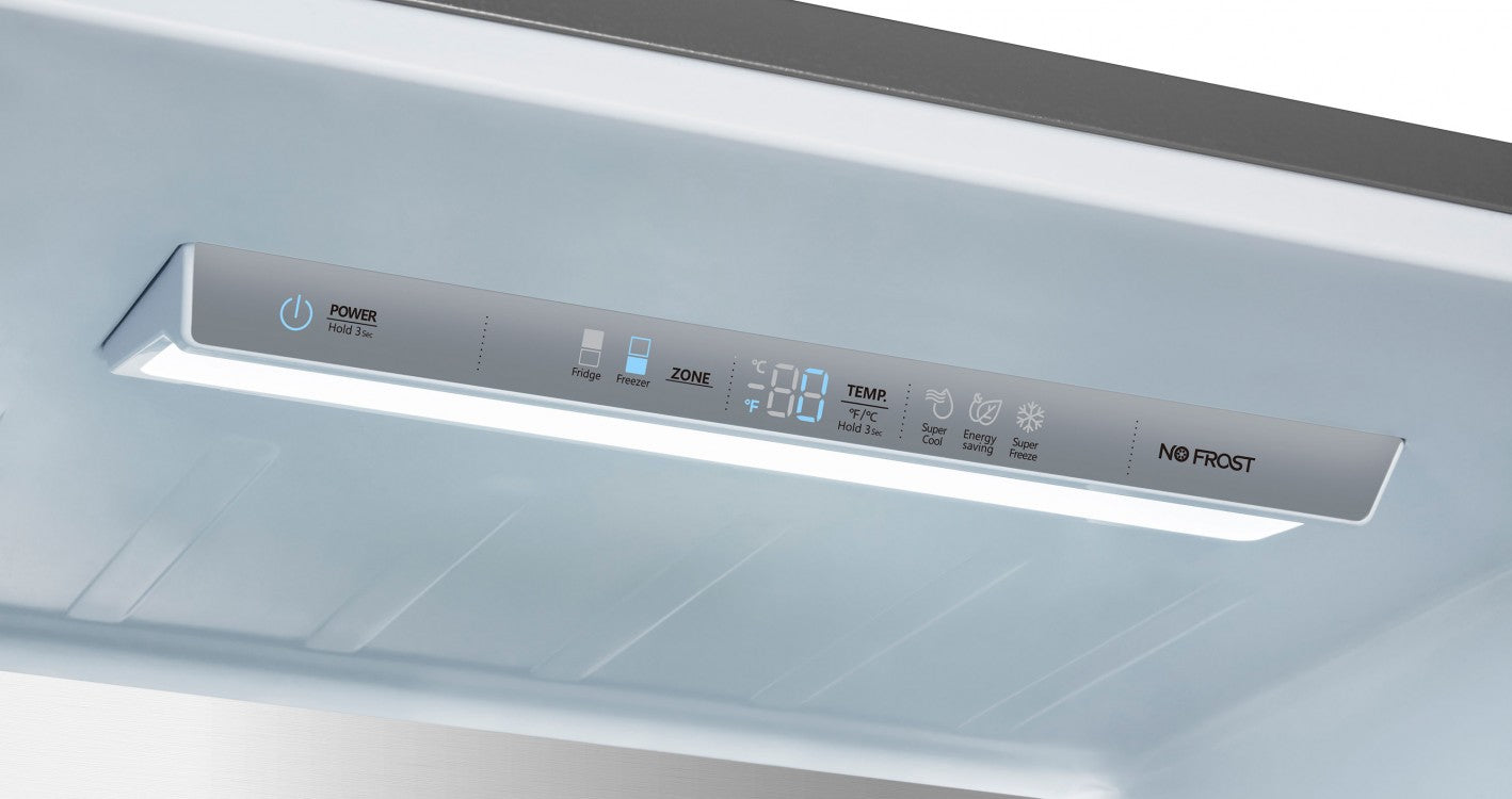 Hisense 14,7 Cu. pi. Réfrigérateur à congélateur inférieur à profondeur de comptoir - RB15A2CSE ( Meuble Mtl )