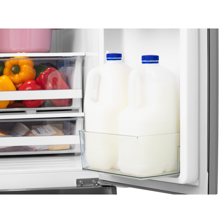 Hisense 20,8 Cu. pi. Réfrigérateur à portes françaises - RF210N6ASE ( Meuble Mtl )