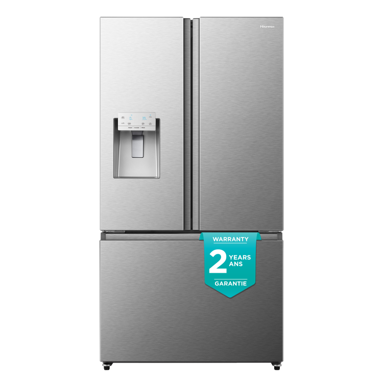 Réfrigérateur à portes françaises de Hisense (RF254N6CSE) - Acier inoxydable ( Meuble Mtl )