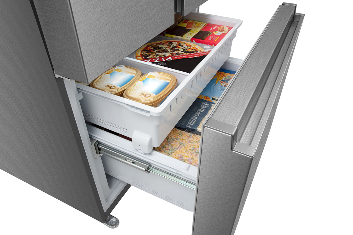 Réfrigérateur à portes françaises de Hisense (RF254N6CSE) - Acier inoxydable ( Meuble Mtl )