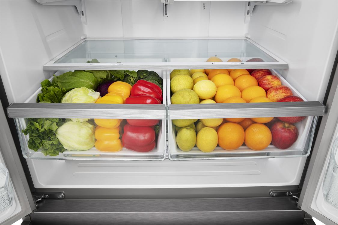 Réfrigérateur à portes françaises de Hisense (RF254N6CSE) - Acier inoxydable ( Meuble Mtl )