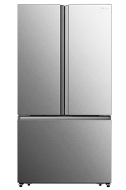 Hisense 26,6 Cu. pi. Réfrigérateur à portes françaises - RF266C3FSE ( Meuble Mtl )