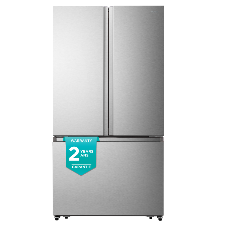 Hisense 26,6 Cu. pi. Réfrigérateur à portes françaises - RF27A3FSE Rédigez le premier avis ( Meuble Mtl )