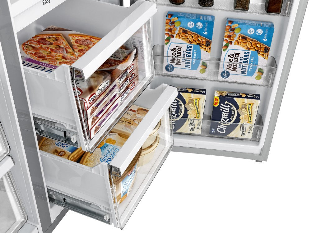 Hisense 21,5 pi.cu. Réfrigérateur à portes françaises à profondeur de comptoir ( Meuble Mtl )