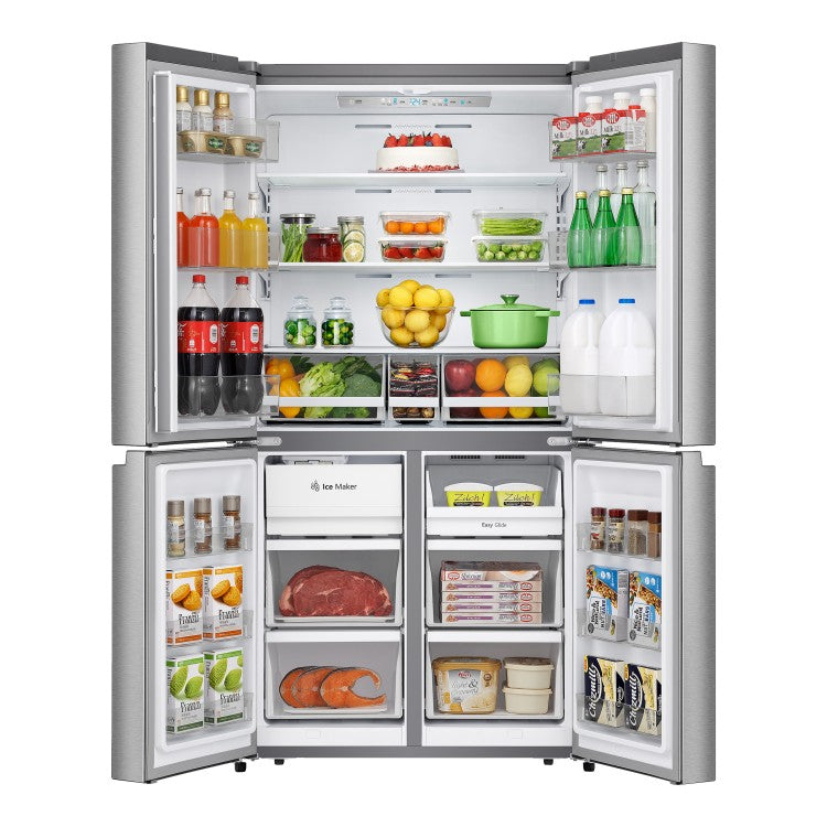 Hisense 21,5 pi.cu. Réfrigérateur à portes françaises à profondeur de comptoir ( Meuble Mtl )