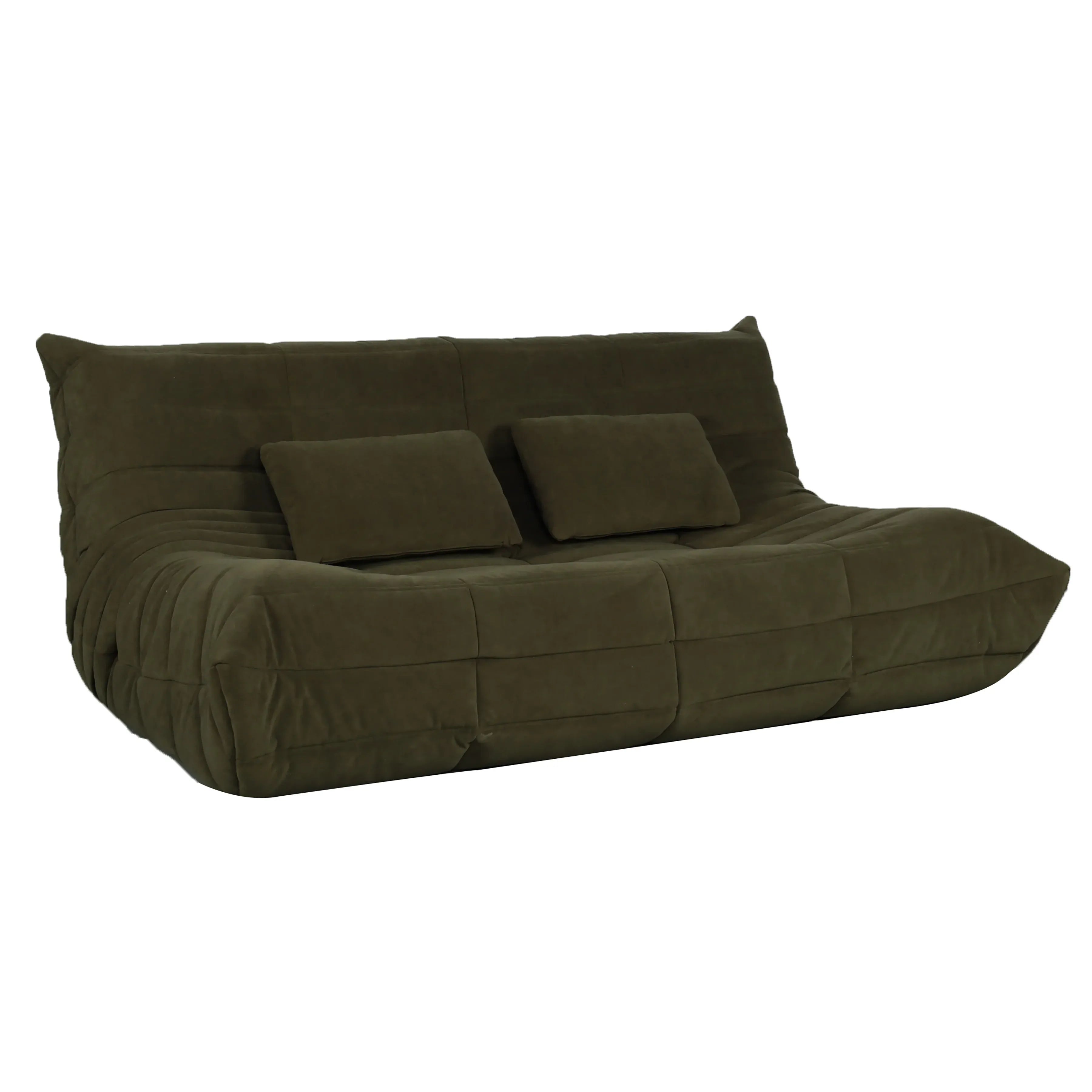 Causeuse Richey – Style moderne vert