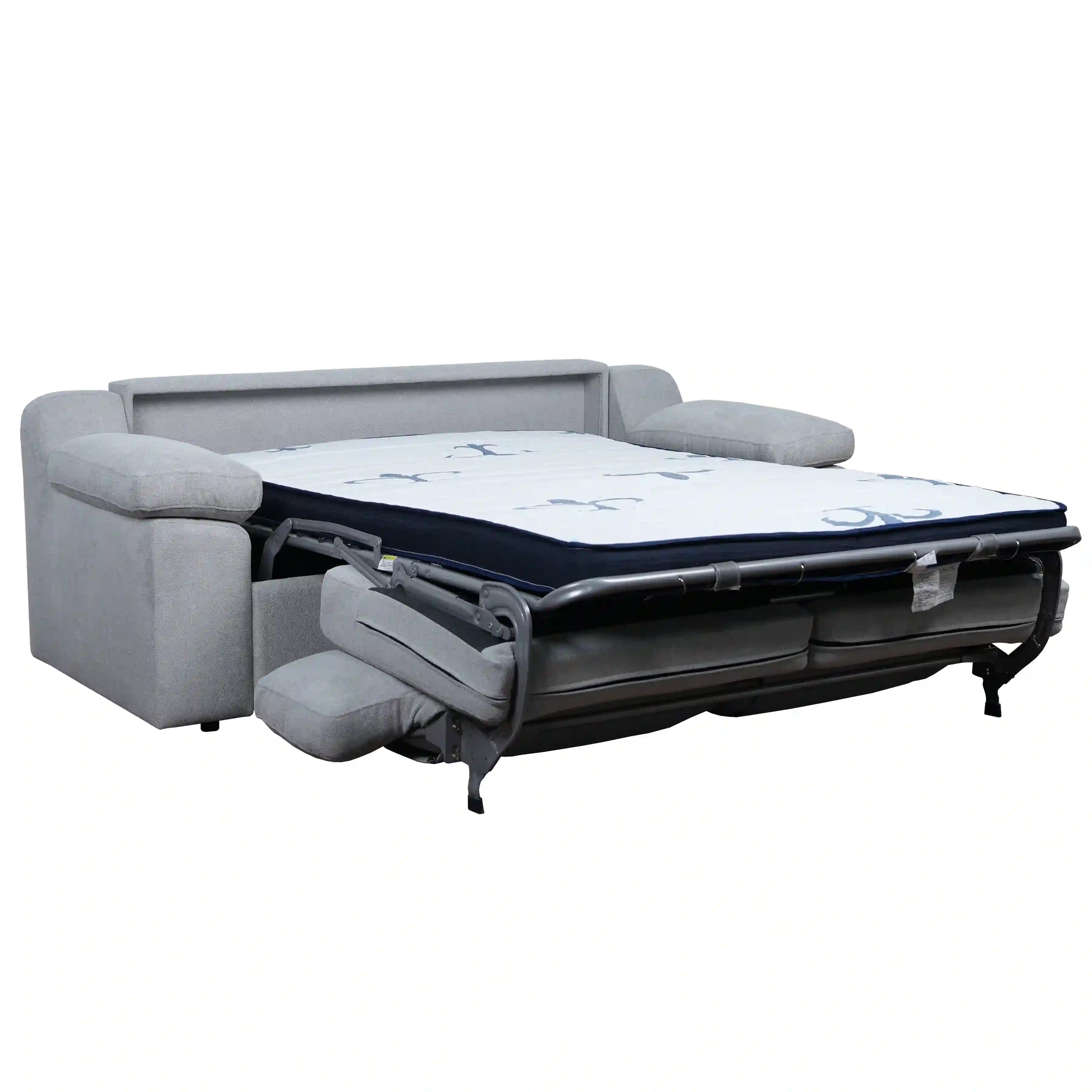 Canapé-lit Avery gris – Style moderne et confort