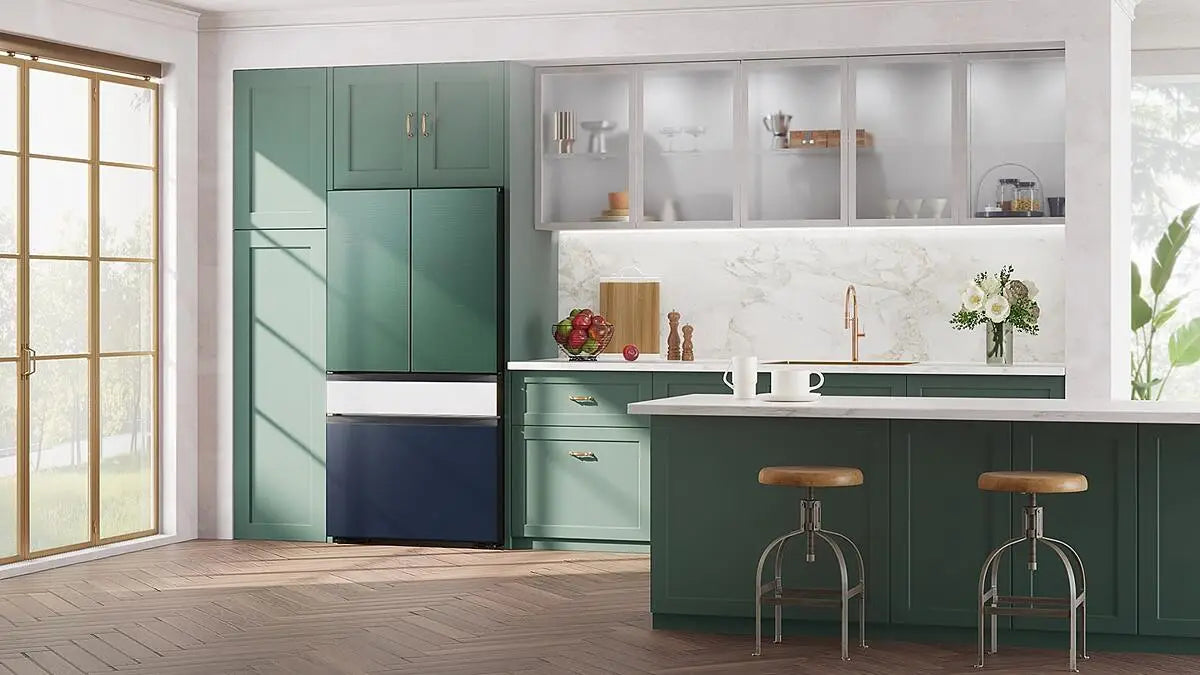 Réfrigérateur Samsung BESPOKE RF23BB8600QLAA | 36" 4 Portes 23 pi³