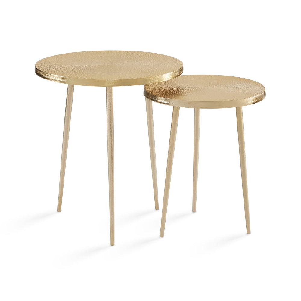 Tables d'appoint gigognes Digby : Or