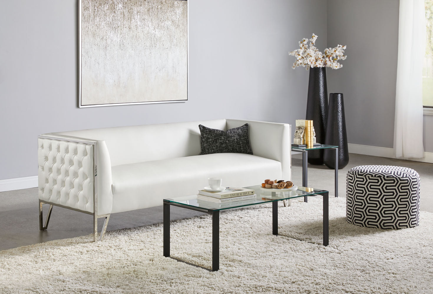 Table basse David noire