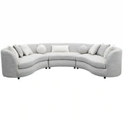 Canapé Sullivan courbé – Style moderne et élégant