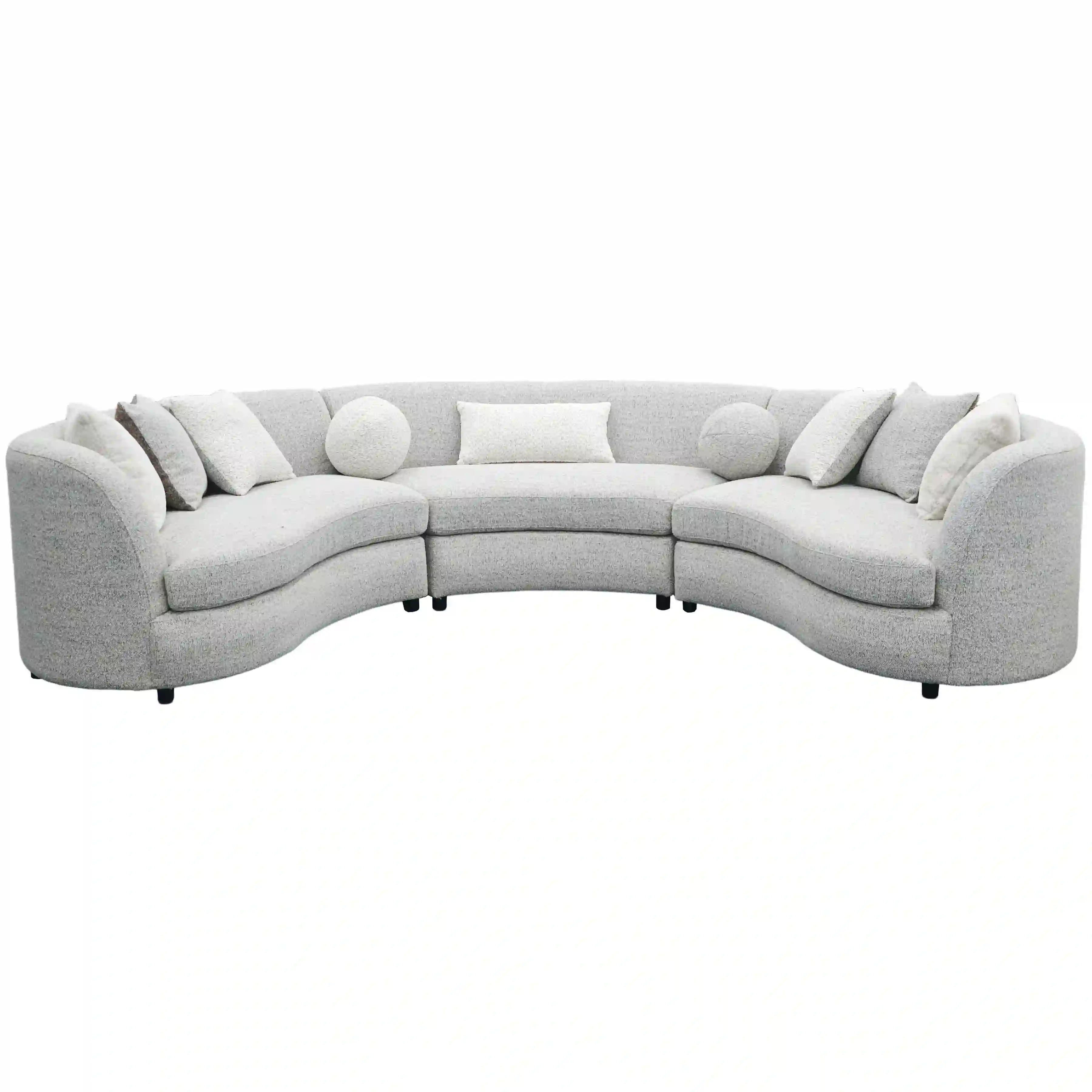 Canapé Sullivan courbé – Style moderne et élégant